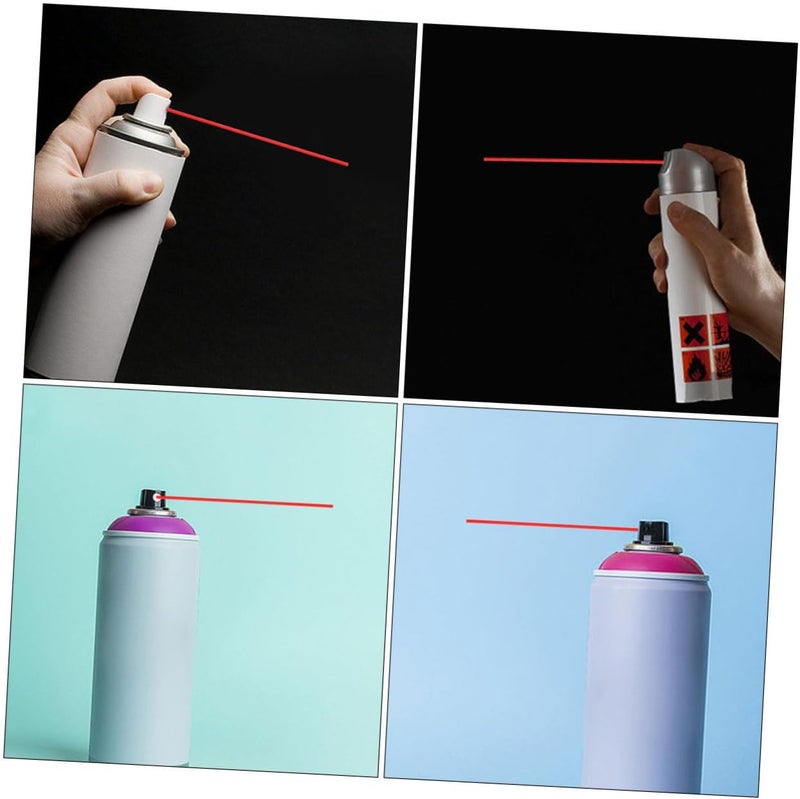 OSALADI 60pcs Rust Remover Duster Refills Reusable Dust Cleaner Spray Can Straws Tip Extension Tubes Automotive Spray Paint Nozzles - Image 4
