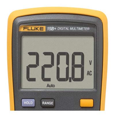 FLUKE Fluke 15B Digital Multimeter 4000 Counts High Voltage Capability LCD Display Temperature Humidity Resistance Altitude Compatibility Fuse Protection  - Image 2
