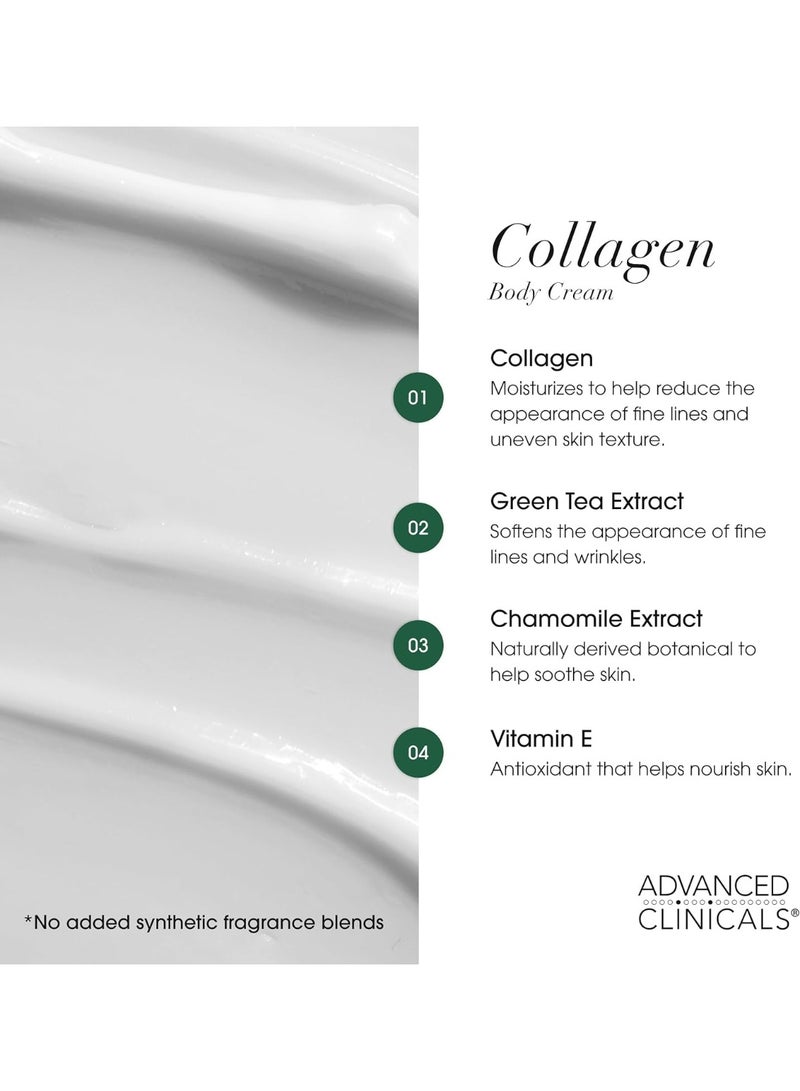 أدفانسد كلينيكال كريم الترطيب المتقدم بالكولاجين من أدفانسد كلينيكالز، 1 رطل (454 غرام) - Image 3