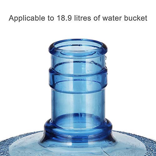 WINBOB 10PCS 55mm 3 and 5 Gallon Non-Spill Caps Replacement Water Bottle Snap On Cap Anti Splash Peel - Image 4