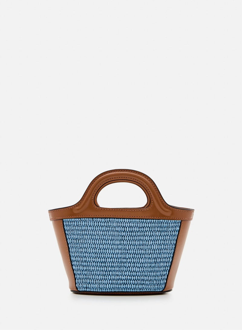 Mn Marni Mini Woven Tote Basket Bag Crossbody Bag - Image 3