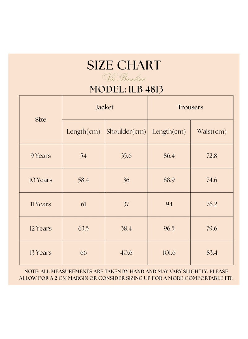 فيا بامبينو بدلة رسمية سوداء للأولاد 4813 - Image 4