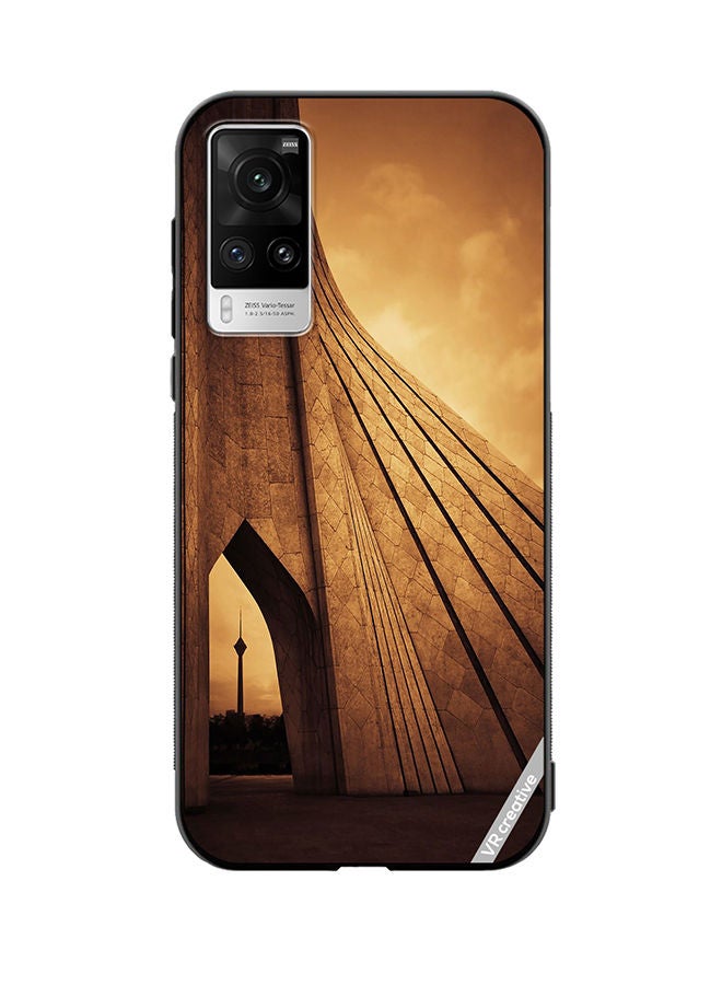 VR CREATIVE Protective Case Cover For Vivo X60 Pro Tehran Iran Design Multicolour - Image 1