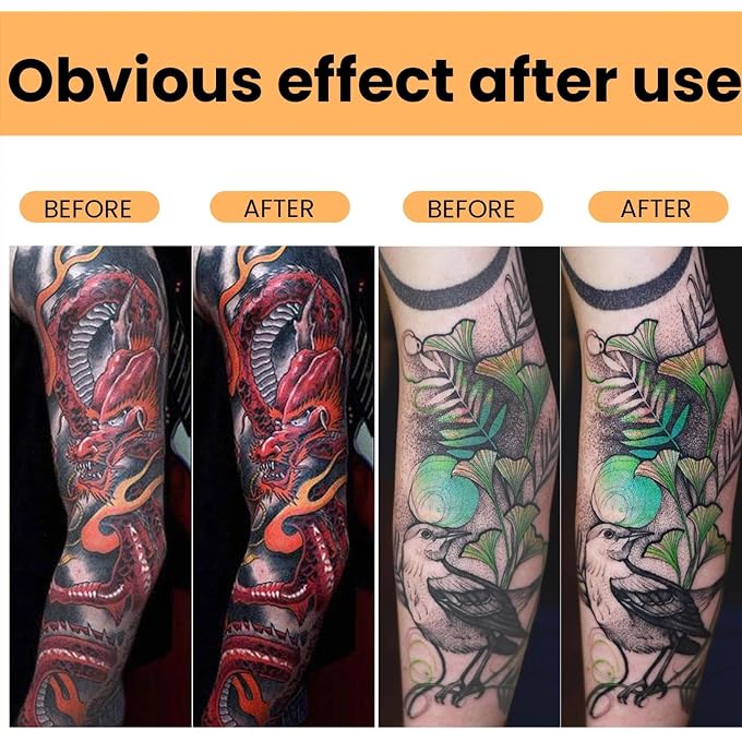 EliiSkinn Tattoo Aftercare Balm, Tattoo Aftercare Balm - Moisturizer & Brightener for Old & New Tattoos, Color Enhancing Cream without Petroleum - Image 3