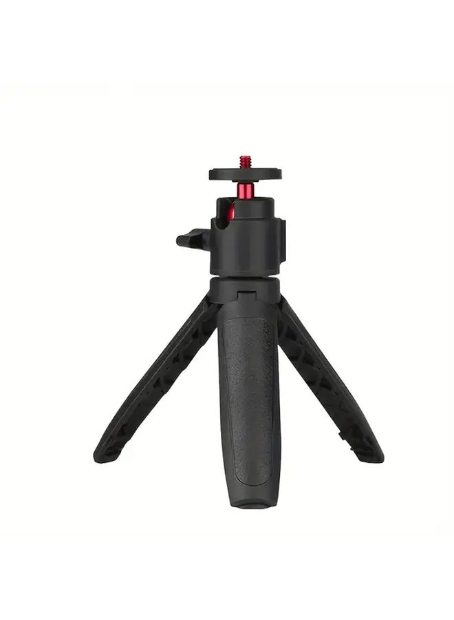 Black Extendable Mini Tripod Selfie Stick For Smartphones And Action Cameras - Image 1