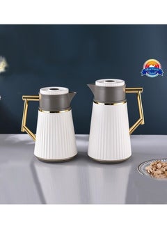 أبيض أسود غامق ذهبي