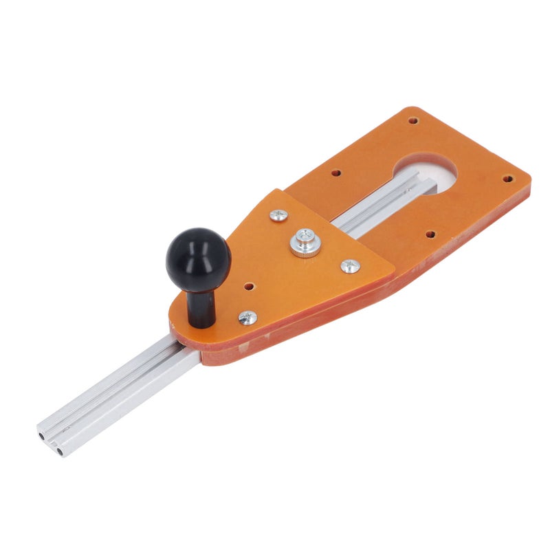 Router Slotting Plate with 260mm Rail Circle Milling Balance Base Plate Woodworking Trimming Guide Kit - Image 2