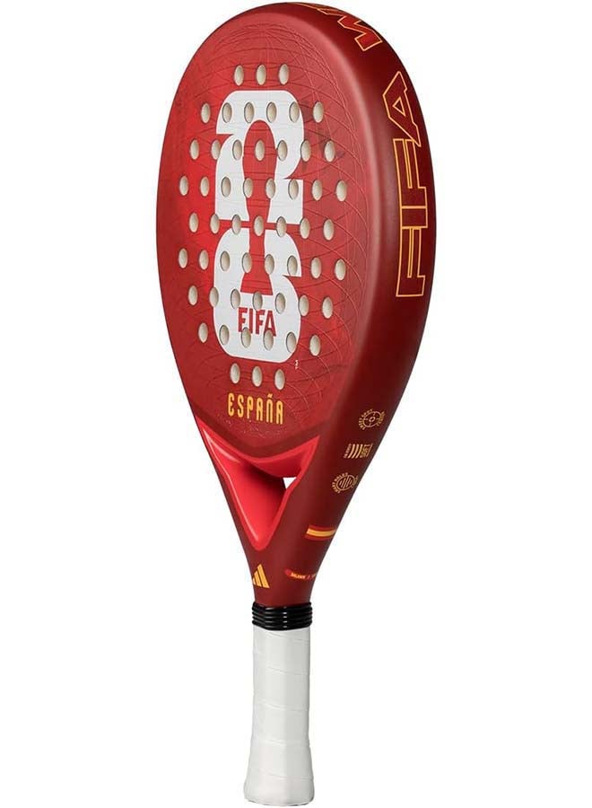 Adidas FIFA World Cup 2026 Spain Edition Padel Racket with Lightweight Durable Frame, Comfortable Grip and Professional Performance Design for Competitive and Recreational Players - Image 4