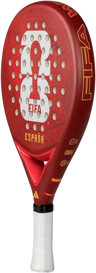 Adidas Fifa World Cup 2026 Spain Edition Padel Racket With Lightweight Durable Frame, Comfortable Grip And Professional Performance Design For Competitive And Recreational Players - view 3