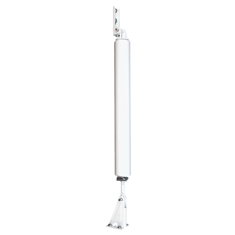 PrimeLine MP5119 Pneumatic Door Closer 1012 In Painted White Adjustable Medium Single Pack