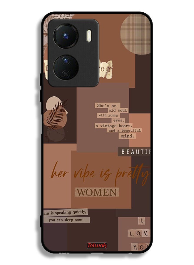 Tolwak Vivo Y16 Protective Case Cover Adventurer Women - Image 1