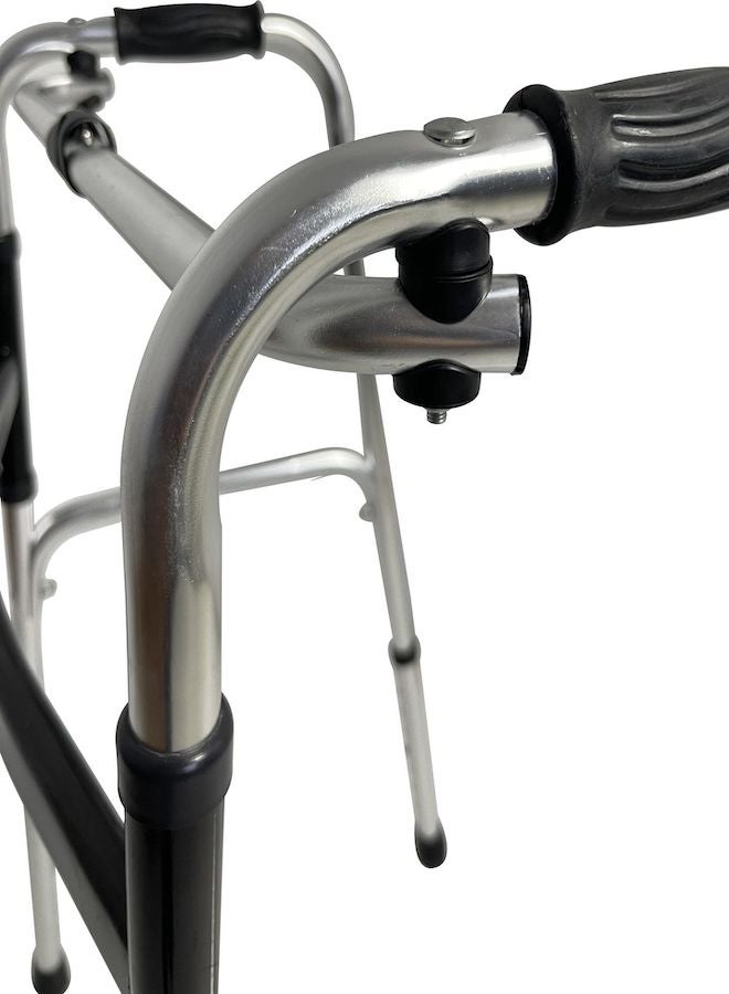 Phone Plante Foldable walker with foam handle provides comfortable support for people with special needs - Image 4