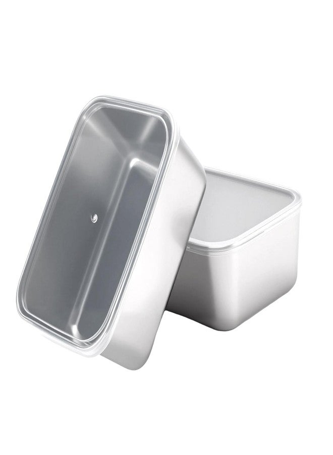 SINJEUN 15 PCS 20 Oz Stainless Steel Food Storage Containers, Metal Meal Prep Containers Metal Snack Box Container for Lunch, Bento - Image 5