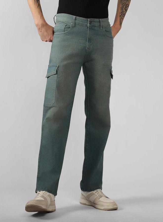 دينيس لينغو جينز كارغو دينيس لينجو بقصة مريحة وغسيل فاتح - Image 5