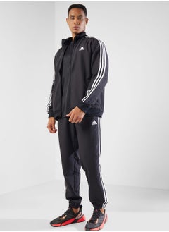 اديداس بدلة رياضية منسوجة مزينة ب 3 خطوط  - Image 5
