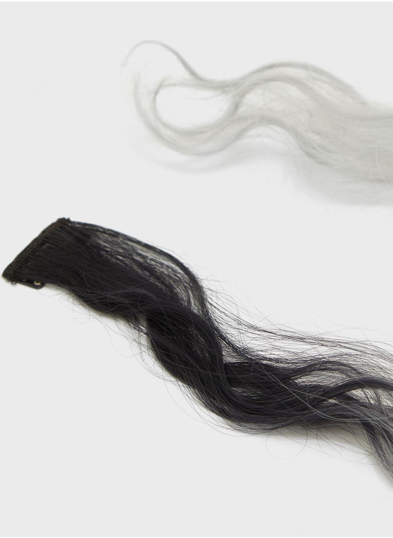 Claires Kids Fake Hair Clip  - Image 3