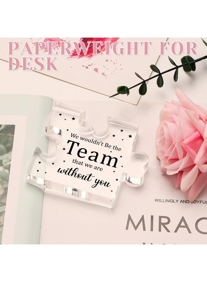 Funnli Boss Gifts for Women Men, Administrative Professional Day Gifts Acrylic Plaque, Appreciation Farewell Retirement Christmas Boss Day Gifts for Coworkers Boss Lady Staff Leader Office Decor - Image 3