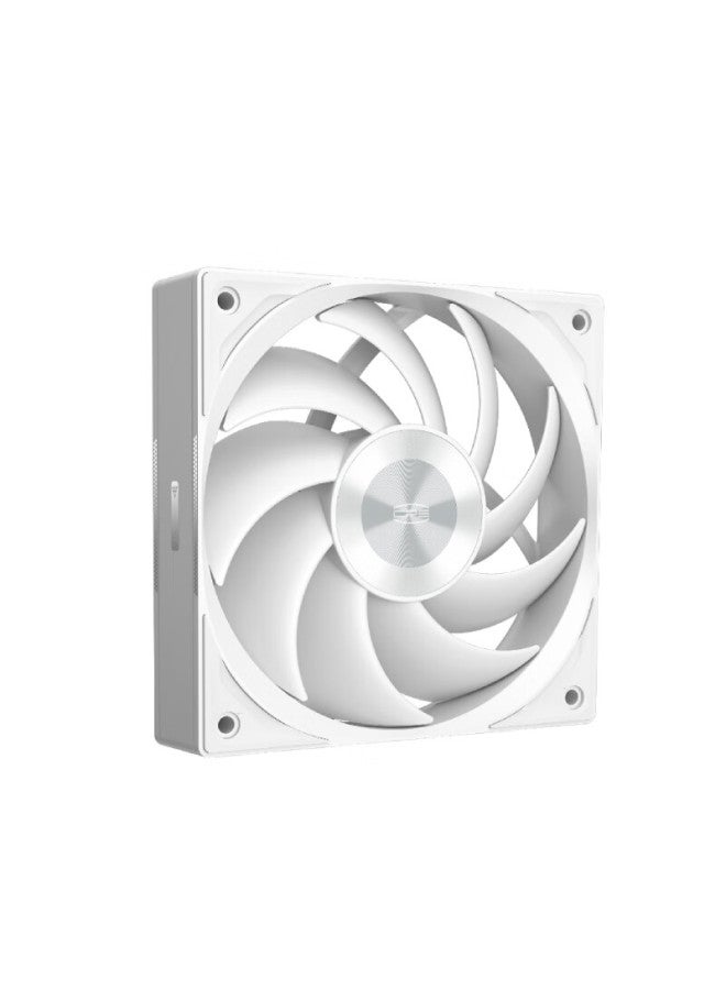 Pccooler F5r120wh Three-piece Set： Case Fan, Fdb Bearing, Metal Cd Texture, Three-speed Pwm, Triangular Geometric Texture, Cooling Fan - Image 3