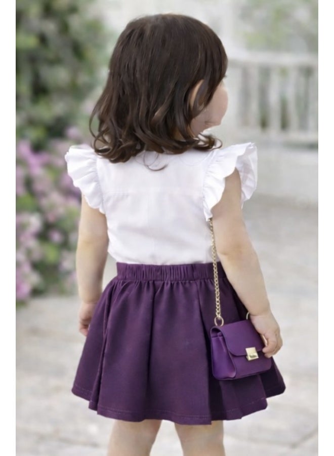 Bold Chic Tiny Twirls Dress for Girls - Image 1