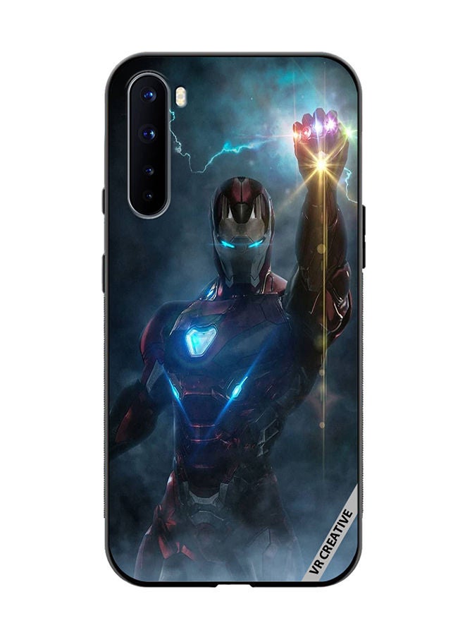 VR CREATIVE Protective Case Cover For OnePlus Nord Ironman Design Multicolour - Image 1