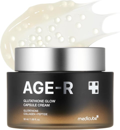 Medicube AGE-R Glutathione Glow Capsule Facial Cream - Instant Lifting  Moisturizer - Collagen Peptide For Hydrating Glow - Improve Blemishes,  Uneven Skin Tone - Korean Skin Care | Best Price Kuwait | Salmiya, Jabriya
