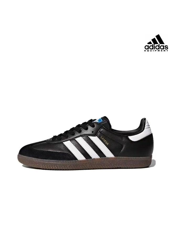 Adidas Samba OG Cycling shoes Black/White For Men/Women/Students - Image 1