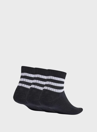 Adidas adidas 3S C Spw Mid 3P Black Not Sports Specific Socks