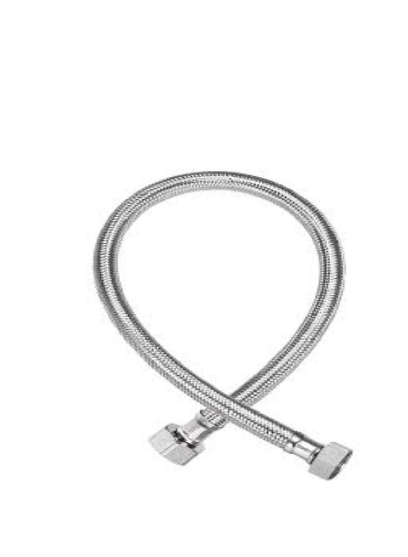 KNP KNP 90cm Braided Hose Pack of 1 is a Versatile and Durable Hose Designed for Various Fluid Transfer Applications.  - Image 1
