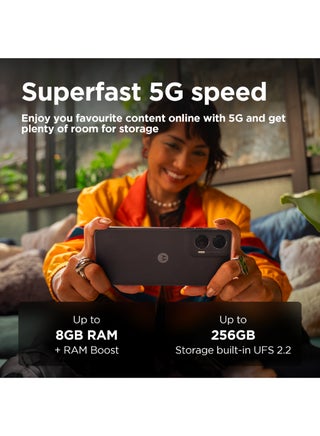 G35 ثنائي الشريحة أسود منتصف الليل 8 جيجابايت RAM 256 جيجابايت 5G - نسخة الشرق الأوسط - view 4