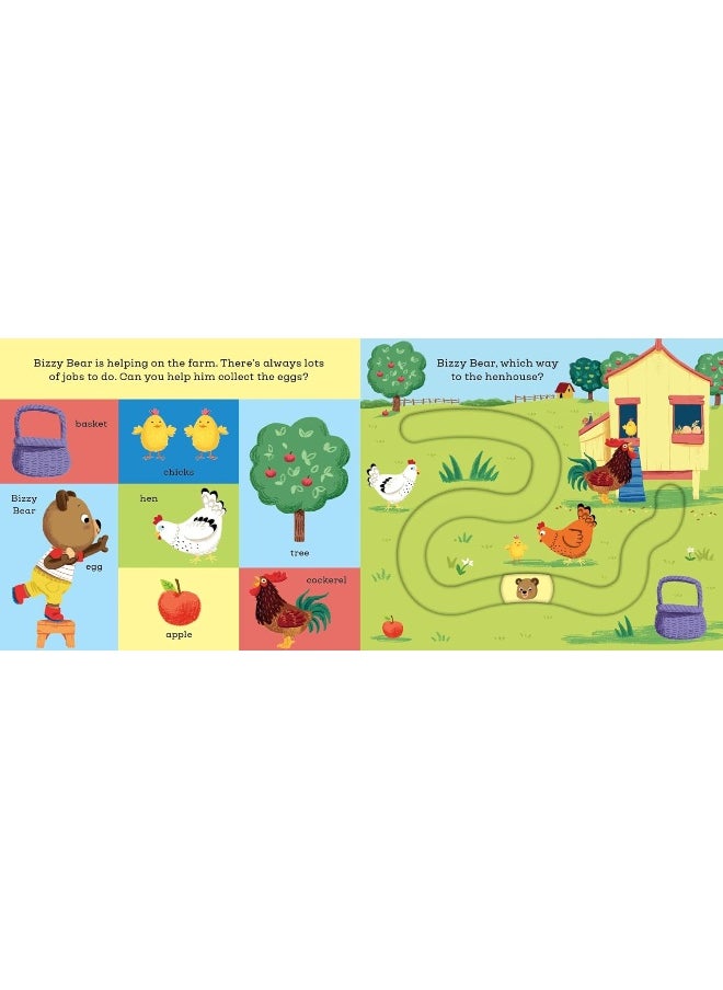 Bizzy Bear: Find and Follow On the Farm