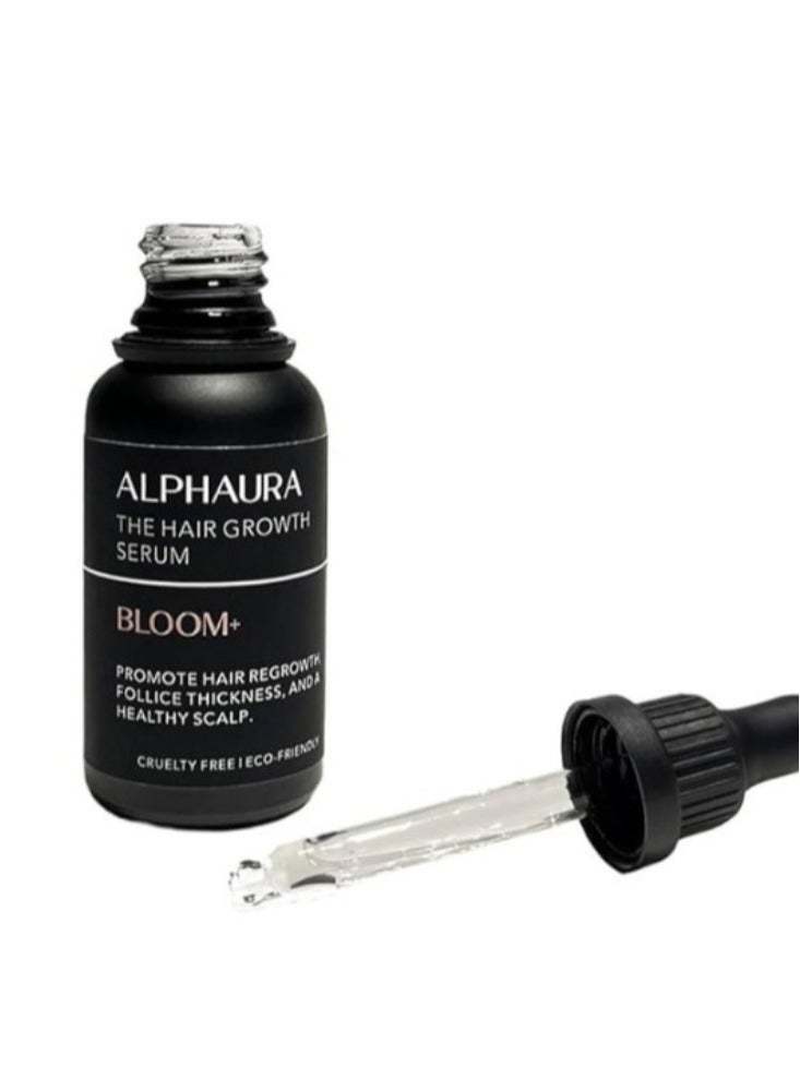 BLOOM Alphaura Bloom Hair Growth Serum,Alphaura Bloom Plus Hair Growth Serum,Alphaura Hair Growth Serum,Alphaura Bloom Hair Growth Serum,Alphaura Bloom+ Hair Growth Serum,Alphaura Bloom Hair Serum (1pc) - Image 1