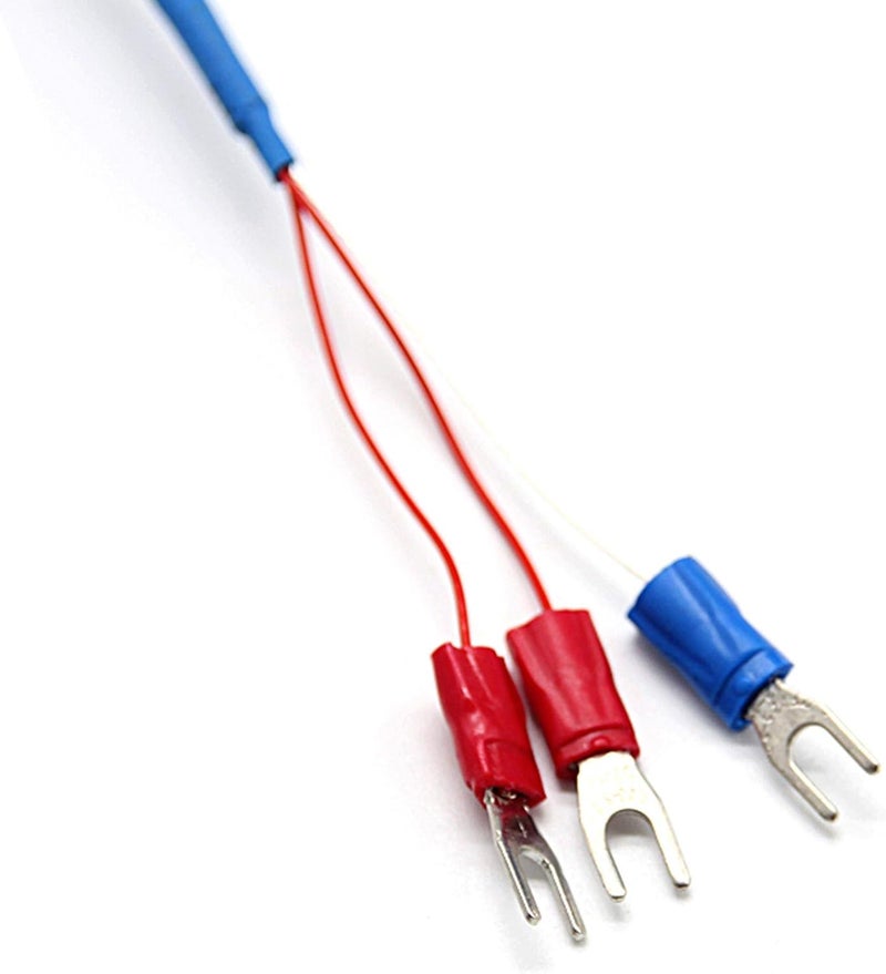 T-PRO RTD PT100 Temperature Sensors Three-wire System，Stainless Steel Probe(4×30MM) Range:-50℃-200℃ (10Feet) - Image 3