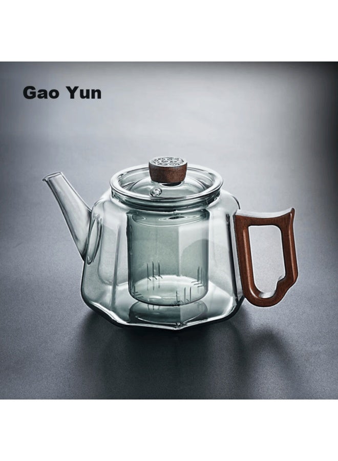 Gaoming New Thickened High-temperature Resistant Borosilicate Glass Teapot With Tea-water Separation For Home Brewing - Image 4