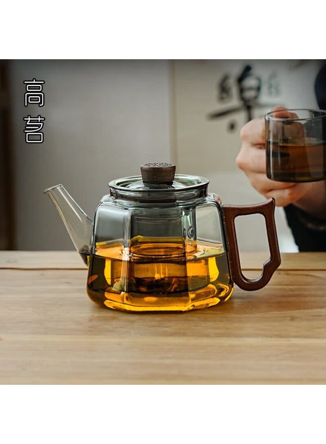 Gaoming New Thickened High-temperature Resistant Borosilicate Glass Teapot With Tea-water Separation For Home Brewing - Image 1