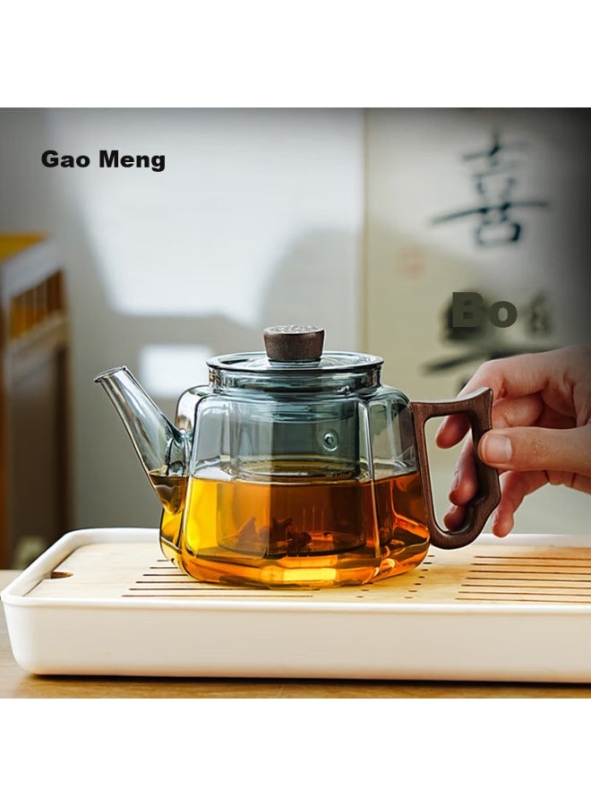 Gaoming New Thickened High-temperature Resistant Borosilicate Glass Teapot With Tea-water Separation For Home Brewing - Image 3