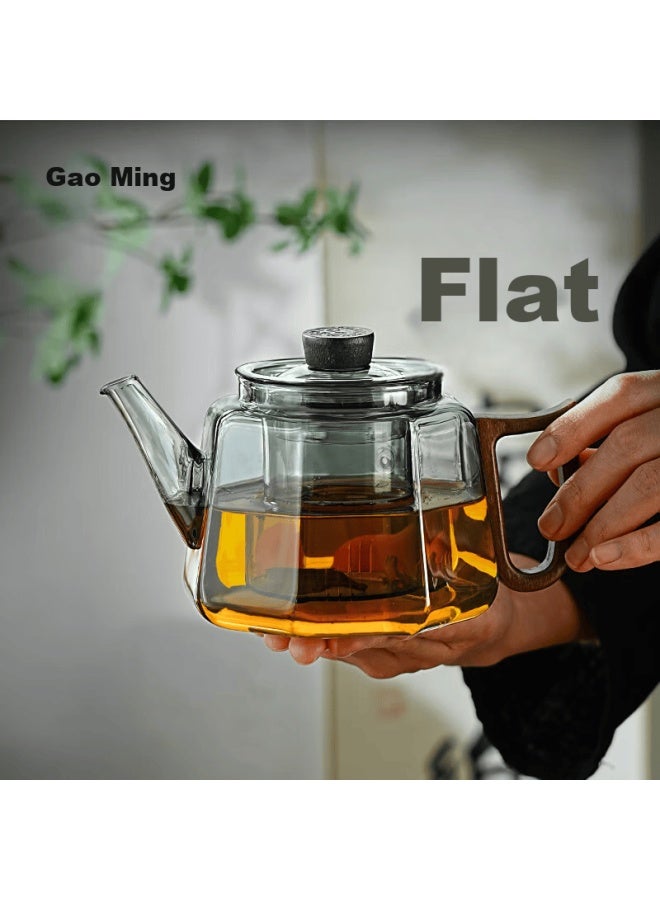 Gaoming New Thickened High-temperature Resistant Borosilicate Glass Teapot With Tea-water Separation For Home Brewing - Image 2