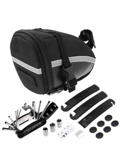 Sahoo Bike Repair Tool Kits Bicycle Saddle Bag Cycle Seat Pack 16 in 1 Multi Function Repair Tool Kit  - Image 1