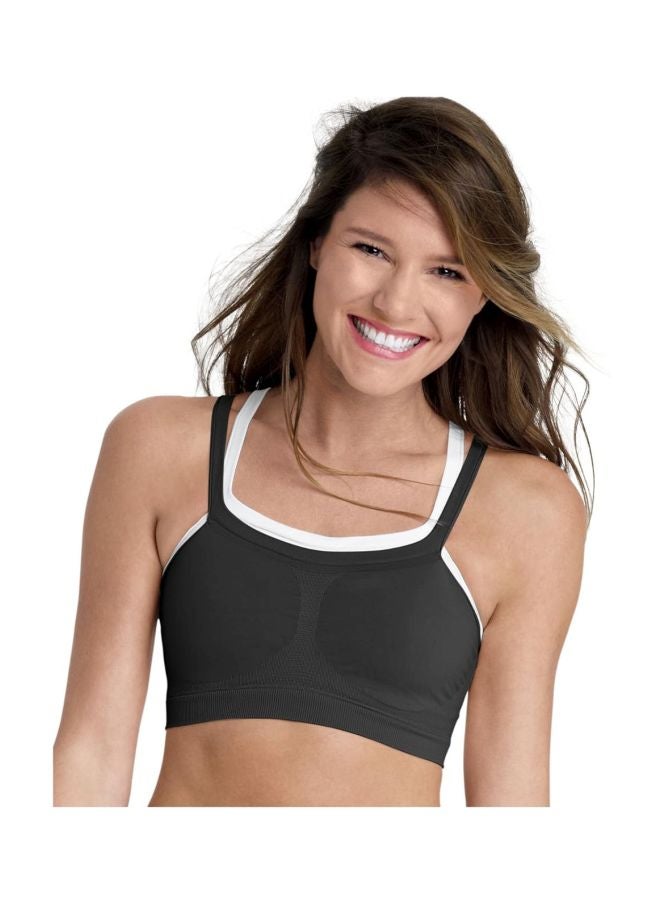 Hanes Womens The Bandini Wire Free Bra Pack of 2