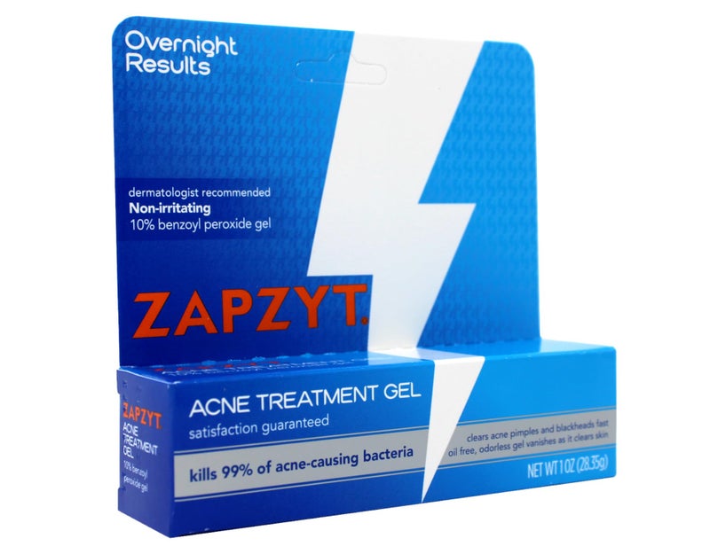 Zapzyt Maximum Strength 10% Benzoyl Peroxide Acne Treatment Gel 1 oz. - Image 3