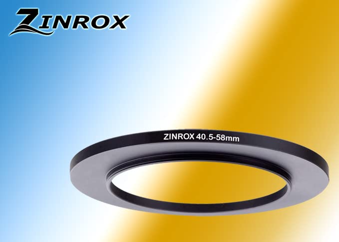 ZINROX® 40.5-58mm Step Up Lens Filter Adapter Ring, Set of 1 Piece - Size : 40.5mm to 58mm Stepping Ring - Image 3