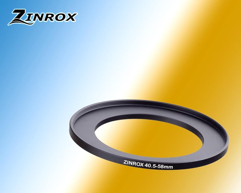 ZINROX® 40.5-58mm Step Up Lens Filter Adapter Ring, Set of 1 Piece - Size : 40.5mm to 58mm Stepping Ring - Image 5
