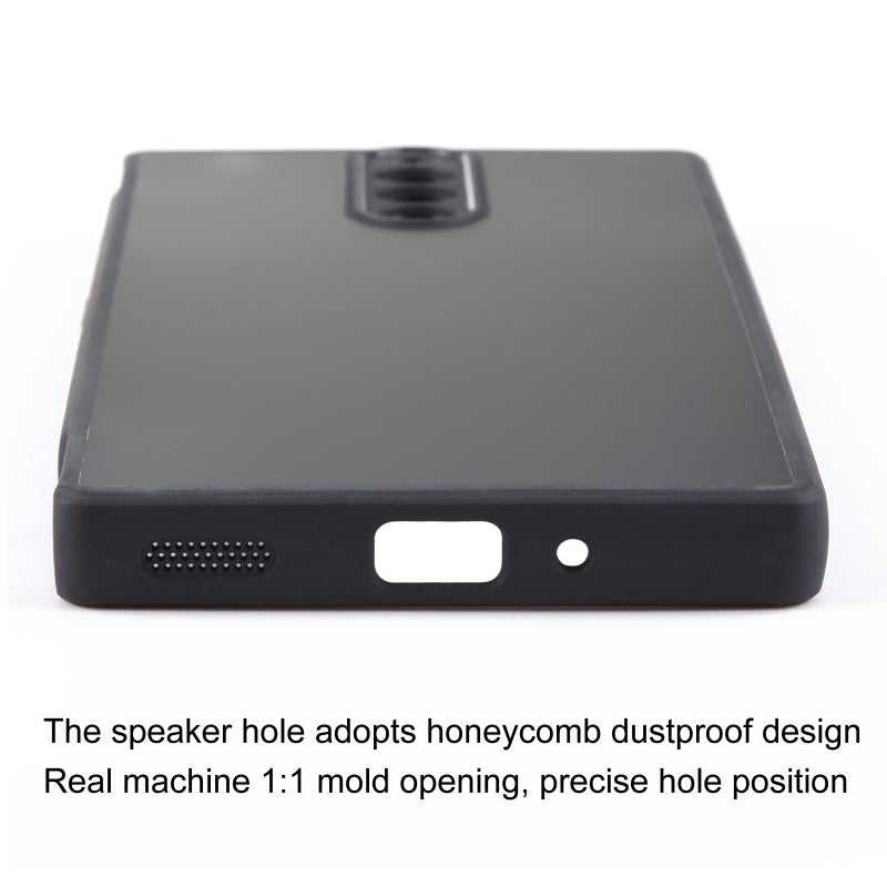 HuHa Case Cover For ZTE nubia Red Magic 8 Pro Fine Pore Matte Black TPU + PC Phone Case - Image 5