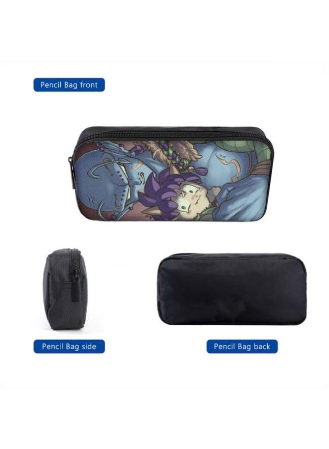 عام حقيبة الظهر المطبوعة الشائعة - مجموعة حقيبة الظهر المكونة من ثلاث قطع (يمكن استخدامها للطلاب والأطفال والأصدقاء للنزهات وتسلق الجبال وما إلى ذلك) - 25 - Image 2