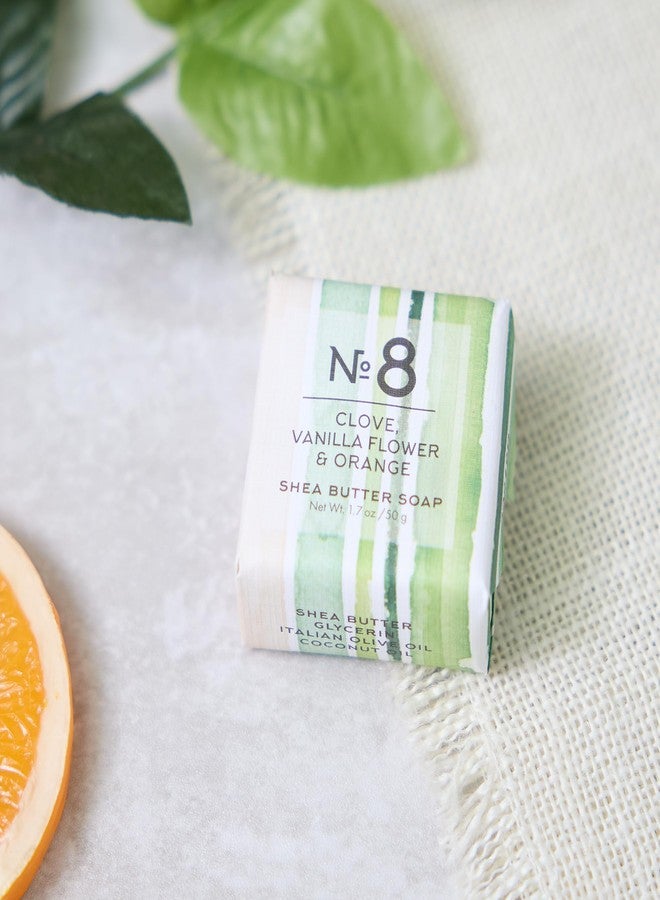 Via Mercato Travel Sized Italian Soap Bar (50g) - No. 8 Clove, Vanilla Flower and Orange - Image 3