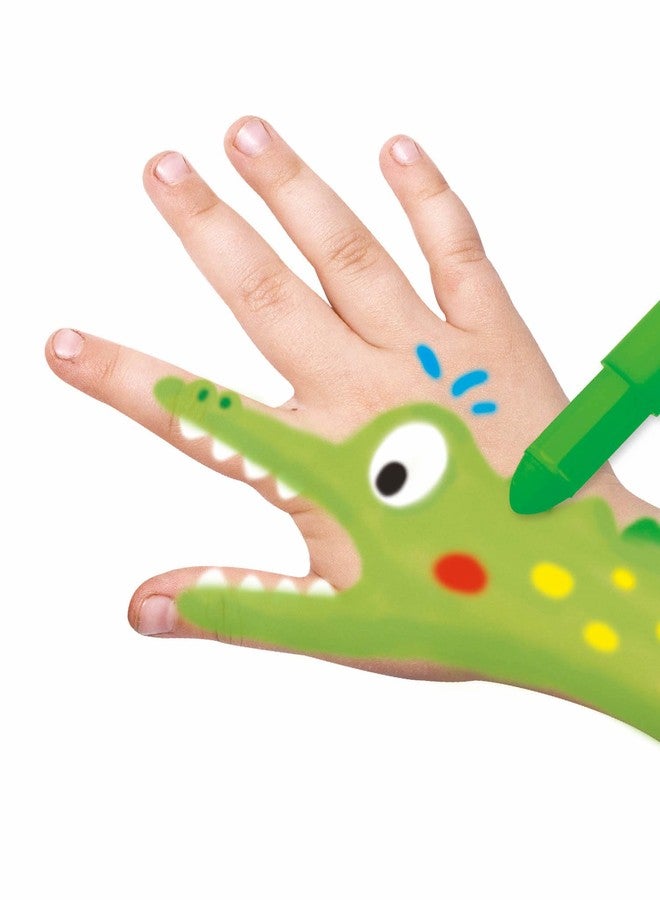 آموس AMOS Farby عبارة عن Face Deco ملون مكون من 6 ألوان - Image 5