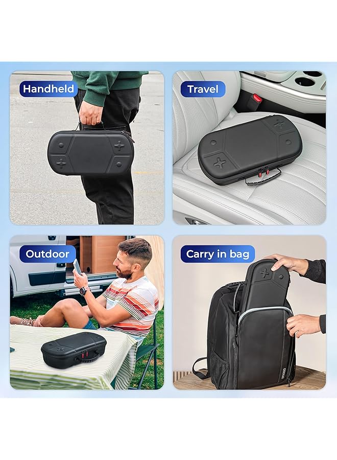 KASTWAVE Carrying Case For Playstation Portal Portable Travel Hard Shell Premium Hard Shell Handheld Bag Fits Ps Portal Remote Player Console & Accessories Ultimate Protection For Gamers On The Go - Image 4