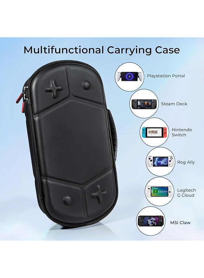 KASTWAVE Carrying Case For Playstation Portal Portable Travel Hard Shell Premium Hard Shell Handheld Bag Fits Ps Portal Remote Player Console & Accessories Ultimate Protection For Gamers On The Go - Image 2