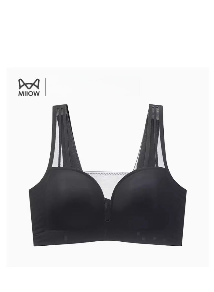 MIIOW لانجري بدون آثار للنساء، تصميم رقيق مع صدر كبير ومجموعة صغيرة من الثديين المساعدين، تأثير مضاد للتدلي والتنحيف، حمالة صدر جديدة - Image 1