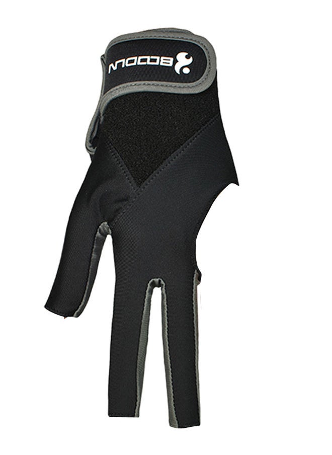 NIBEMINENT Three Cut Pool Cue Billiard Gloves S-M  - Image 1