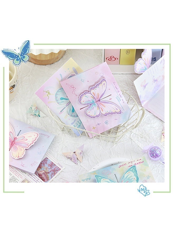 Photon 8 قطع من بطاقات التهنئة على شكل فراشة، بطاقات ثلاثية الأبعاد قابلة للطي، لأعياد الميلاد والتخرج والذكرى السنوية للزفاف وما إلى ذلك - Image 4